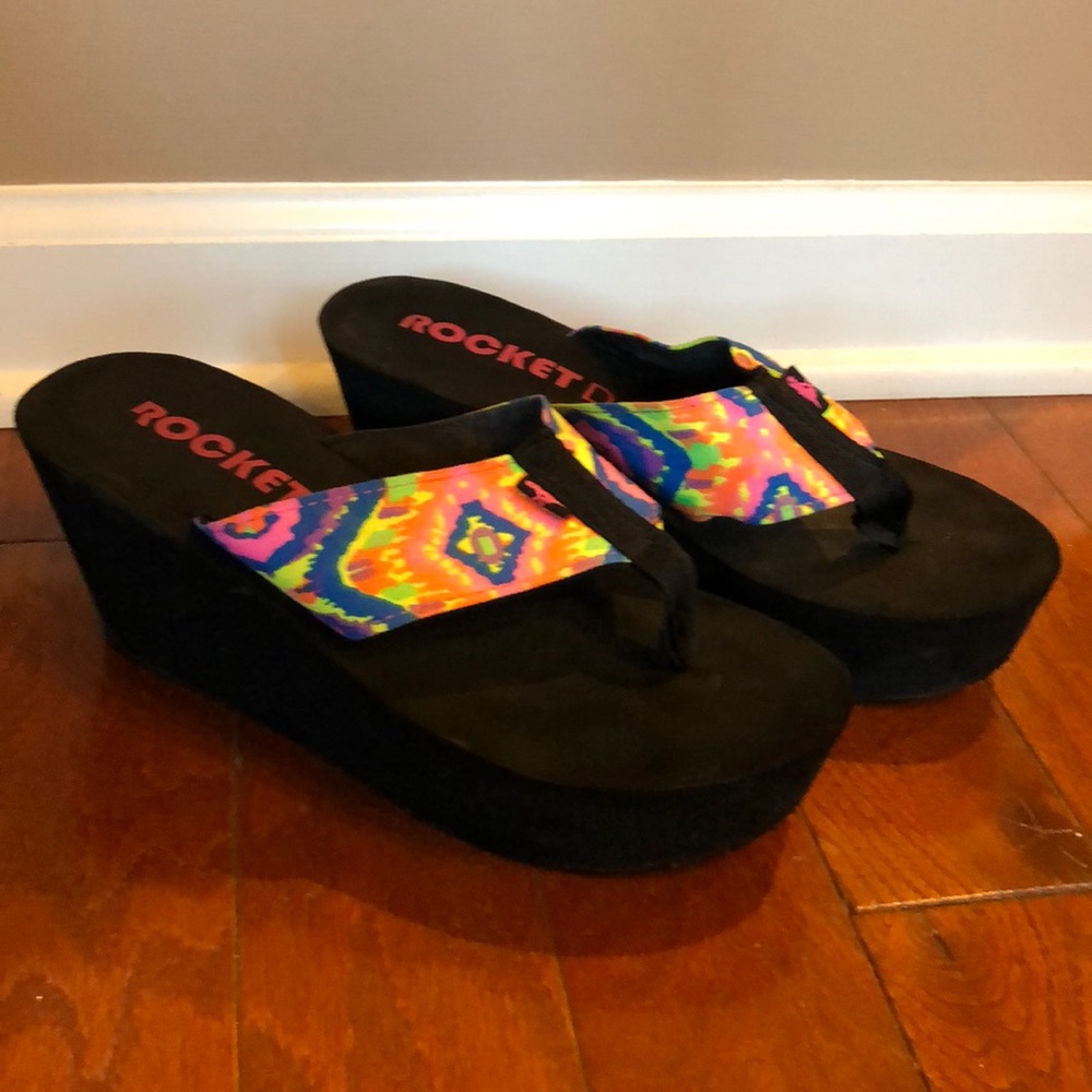 Rocket Dog Aztec Wedges